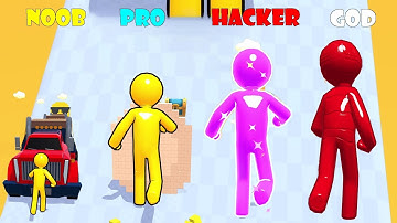 NOOB vs PRO vs HACKER vs GOD - Scale Man