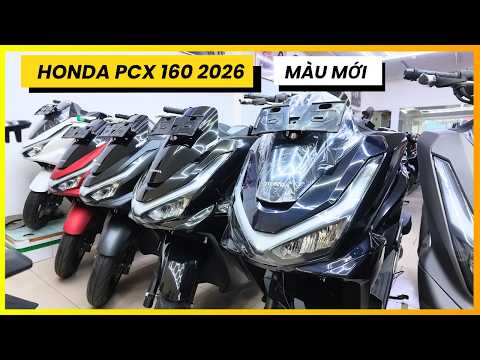 Honda PCX 160 2026 Về Thêm Màu Mới - Giá Không Đổi | CUA Vlog61
