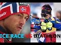 BIATHLON VS SKI RACE 2016 WOMENThe Race of the champions 10.04.16 Russia Tyumen