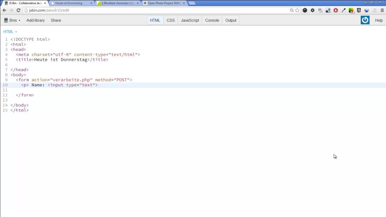 HTML-08: Formulare - YouTube