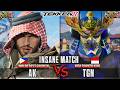 Tekken 8 ▰ AK 🇵🇭 (#1 Shaheen) Vs TGN 🇮🇩 (King) ▰ High Level Matches!