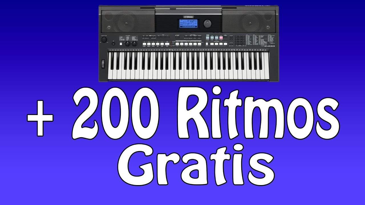 Baixar ritmos para teclado yamaha psr s670 gratis