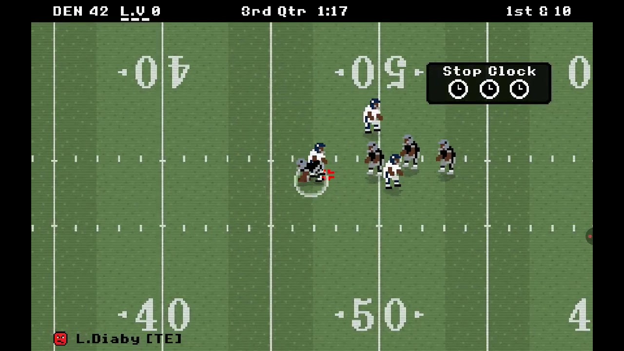 Матч Денвер против Лас-Вегаса в рамках Retro Bowl: видео игрового процесса | Постоянные потери мя...