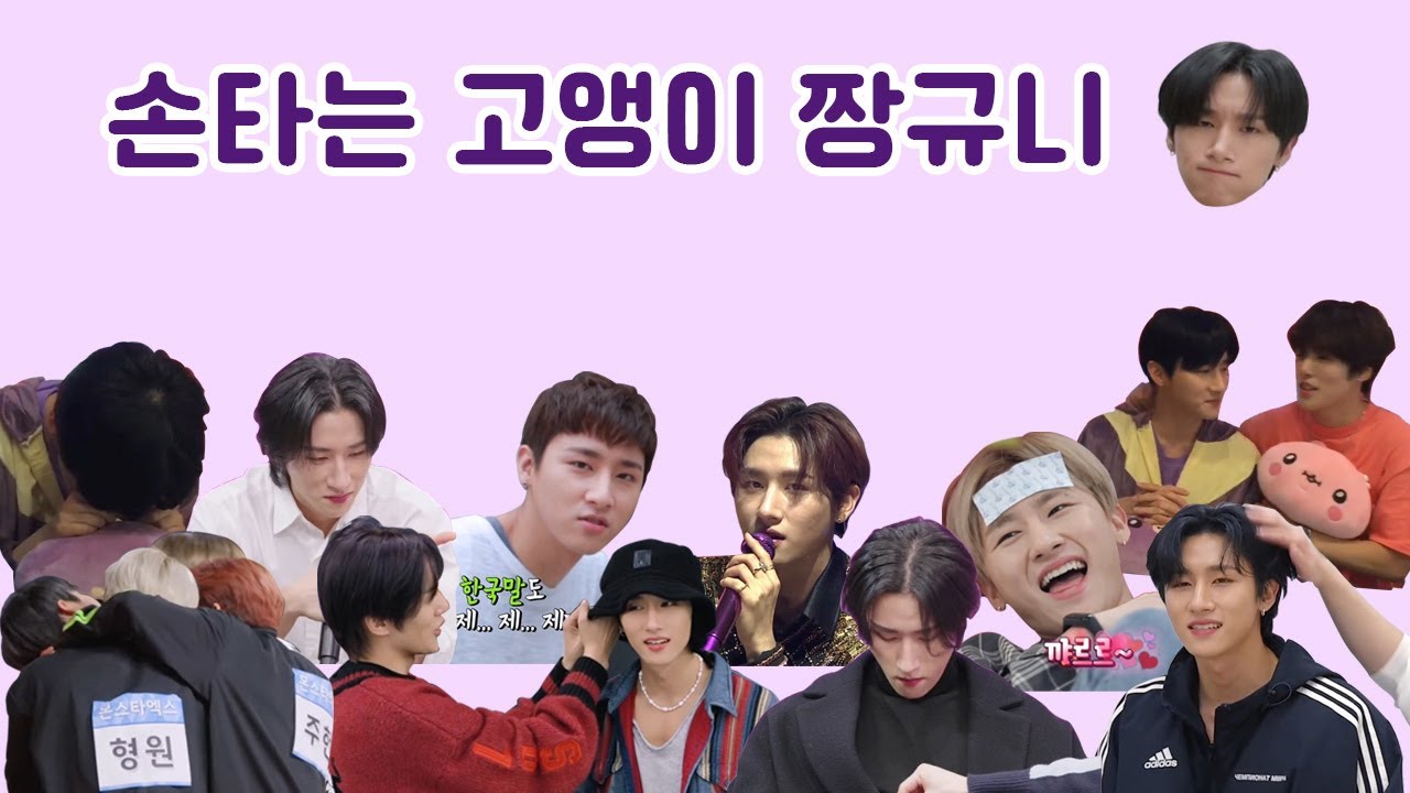 [몬스타엑스/아이엠] 손타는 고앵이 짱규니