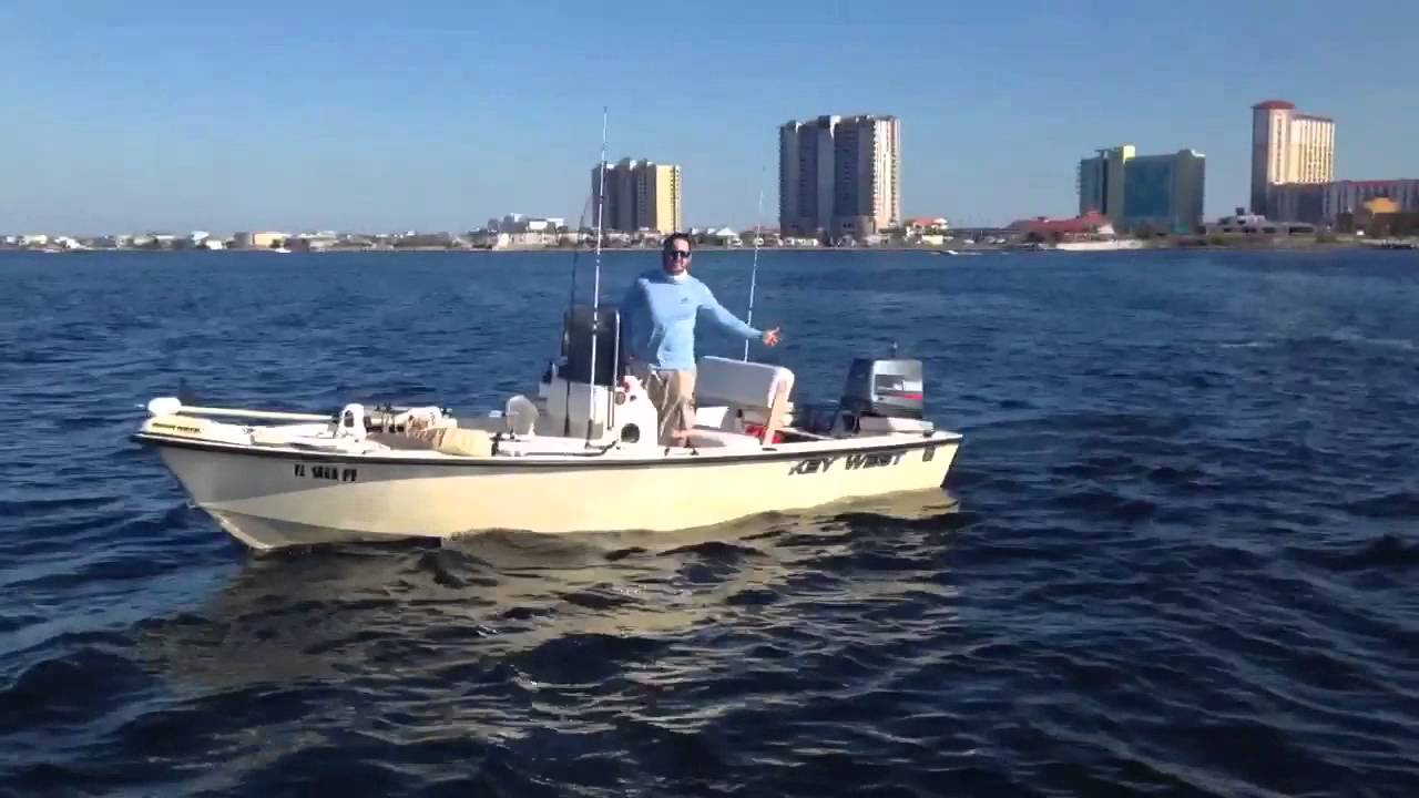 91 Keywest sportsman taking off in SR Sound