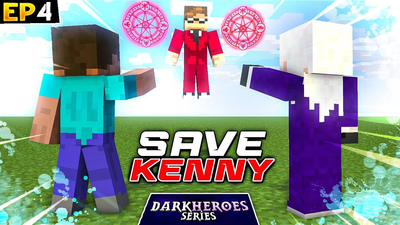 Our Secret Plan to Save KENNY in DarkHeroes Minecraft [S2 Episode 4]