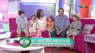 Recorren El Mundo Hace 15 Años, Sus Hijos - Am