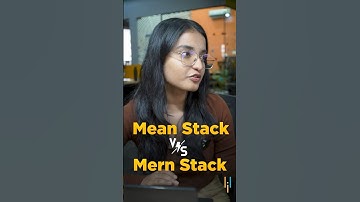 MEAN vs MERN | Which Is Better? |  #Shorts #Simplilearn