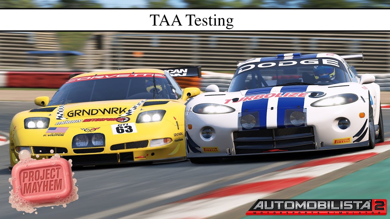 AMS2 TAA Test in VR | GT1 Cars from Endurance Pack 1