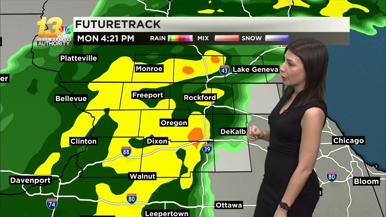 Scattered showers move in this morning - YouTube
