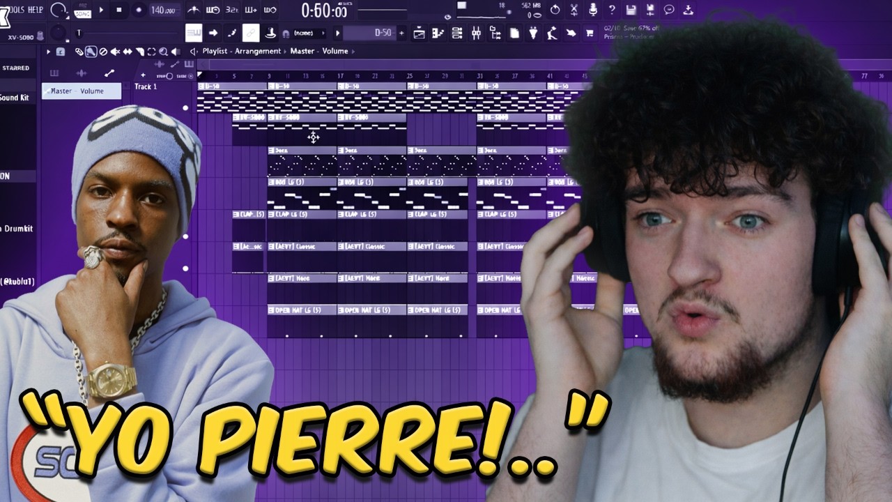 Создаю биты в стиле Пьера Борна