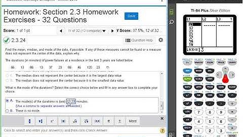 Dr  Swiersz Video Solving Section 2 3 Homework Exercises #11 & #12   20180209