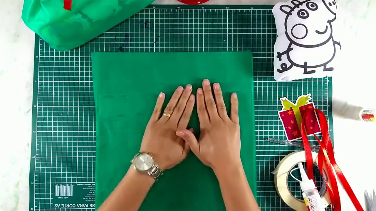 QUER APRENDER FAZER EMBALAGEM DE TNT SEM COSTURA