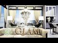 Modern glam apartment  the sims 4 stop motion speed build