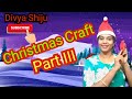 Christmas Special Craft Part III / DIY/ Vlog/ Craft ideas/ Divya Shiju