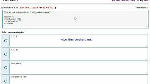 cs310 quiz 1 2021 100% correct solution || Rising Stars