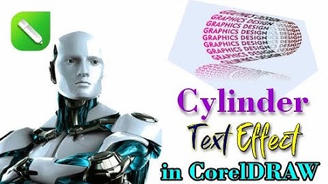 Cylinder Text Effect in CorelDRAW🔥#texteffect #mrhowsenior