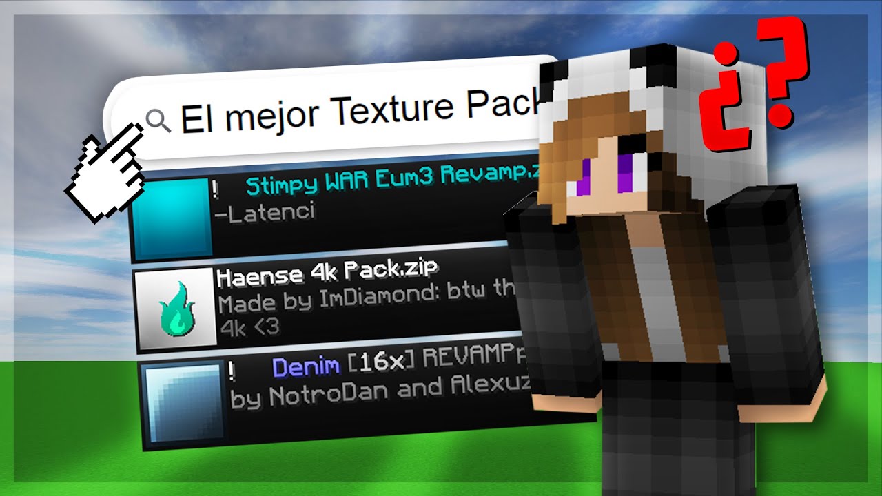 🔍CÓMO Buscar EL MEJOR Texture Pack para PVP!🤔 | Niela