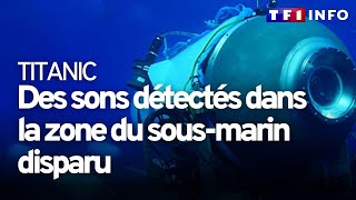 Des sons détectés dans la zone du sous-marin disparu