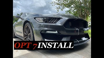 OPT 7 Turn Signal Install GT350!!