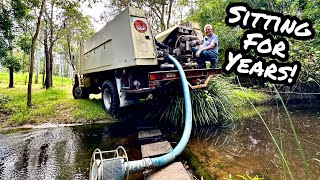 Will it START after 20+ YEARS? OLD VW Fire Truck Engine ONLY 86 HOURS!