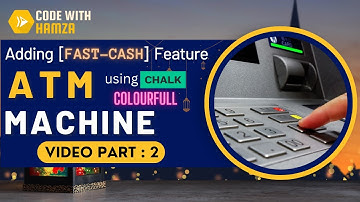 Colorful ATM Machine using Chalk & FastCash Feature (Part 2) | TypeScript, Node.js, Inquirer & Chalk