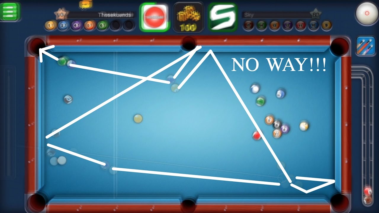 IMPOSSIBLE 8 BALL POOL TRICK SHOT - YouTube