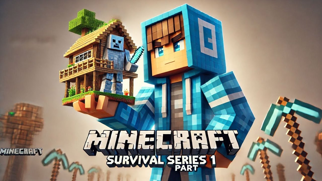 Minecraft Survival series (#1) – Found a village | Minecraft Pocket ...