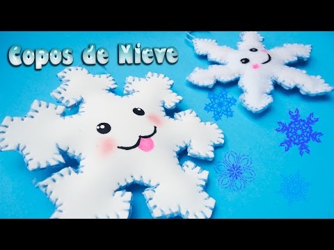 Video: Cómo Hacer Un Copo De Nieve De Fieltro