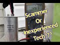 A/C Scams are out there!  #hvac #hvacfail #scam #heatingandcooling #hvacexplained #commercialhvac