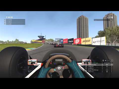 F1 2017 Classic Car Gameplay: Senna's McLaren MP4/4 @ Interlagos (25% Classic Car Race)