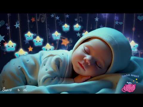 Baby Sleep Music 💤 Fall Asleep in 3 Minutes | Soothing Mozart & Brahms Lullabies 🌙