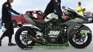 Kawasaki Team 38 - Bonneville Speed Week 2016 - Ninja H2R