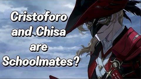Did you expect this? Cristoforo and Chisa are schoolmates at the Startorch Academy?!