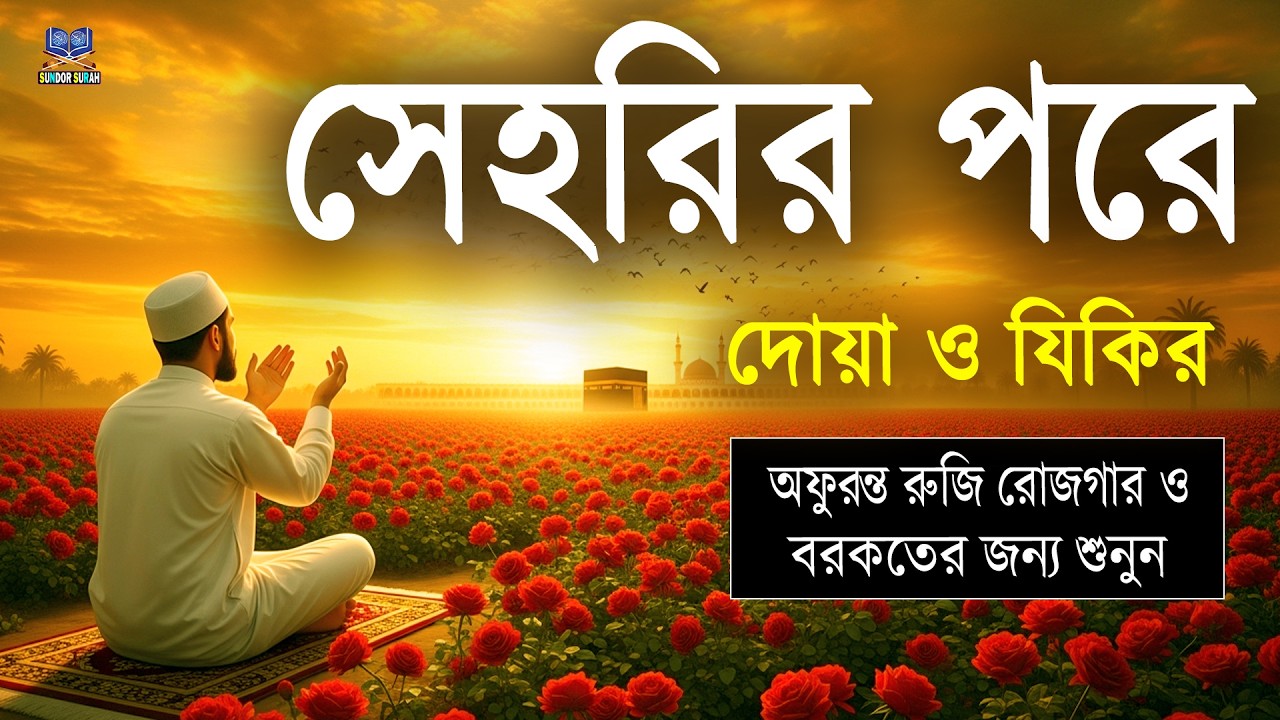 সকাল বেলার দোয়া ও জিকির l সকালের শুরুতে শুনুন বরকতময় তিলাওয়াত l Sokaler Dua l By Alaa Aqel
