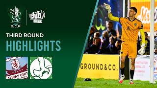 Galway Utd 1-1 Bray W. (Galway win 5-3 on pens) | Club Orange Men's FAI Cup Third Round | Highlights