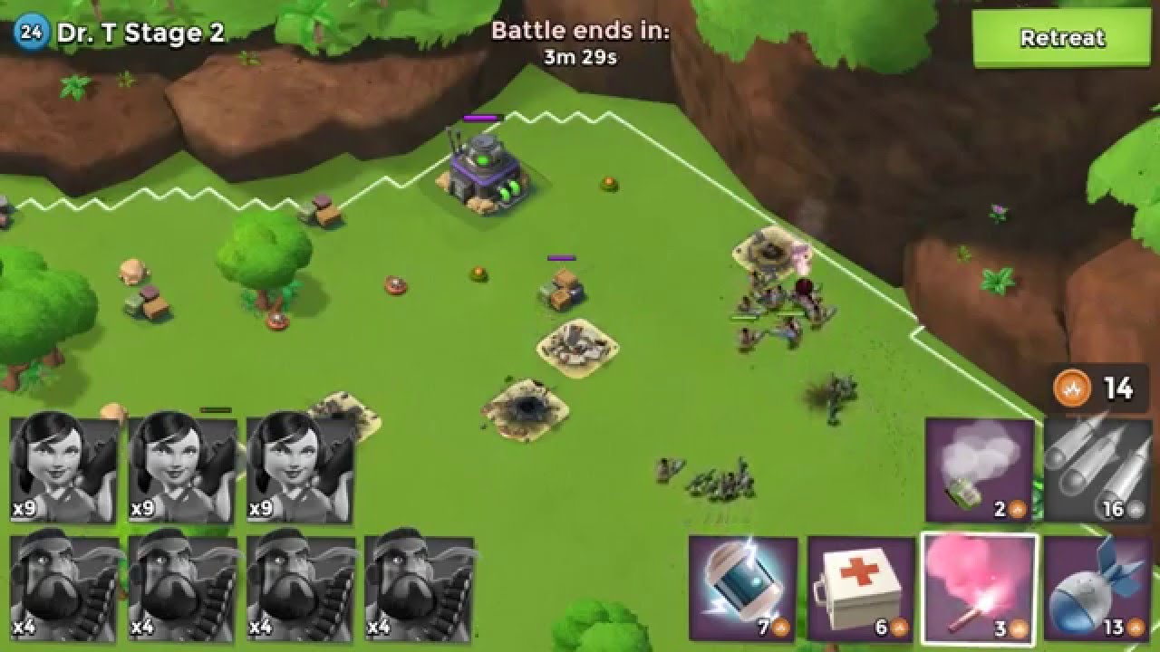 Boom Beach - Dr Terror's Terror stage 2-7 level 24 (139)