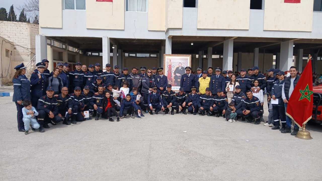 تخليد اليوم العالمي للوقاية المدنية بتازة