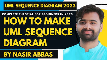 How to Make UML Sequence Diagram in 2023 | UML Sequence Diagram for Beginner with Solved Example