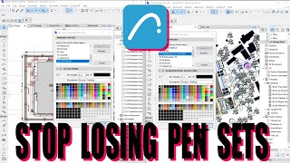 Stop Recreating Pen Sets! Export & Import Them Properly in ArchiCAD