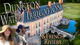 Using Castle Dungeon Water For Irrigation and The South of France | French Chateau Renovations #35