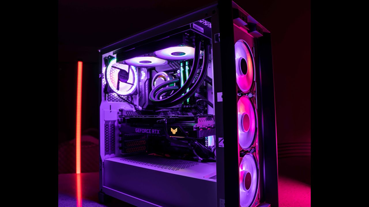 PC Build 2022 Cinematic BROLL - Unboxing RTX 3080, 12th Gen Intel CPU, ASUS Z690P