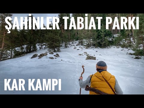 Şahinler Tabiat Parkı Kar Kampı - Mart 2021 - Ankara Kamp Alanları #kış kampı #yabanperest #kamp