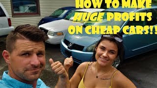 How I turn $300 cars into $1800 cars - Flying Wheels -