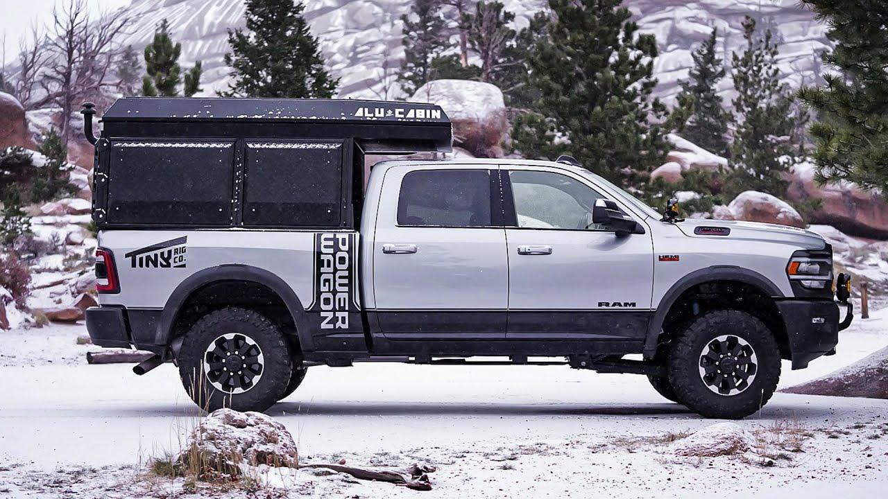 Alu-Cab Just Released their Canopy Camper for FULL SIZE TRUCK - the ALU-CABIN