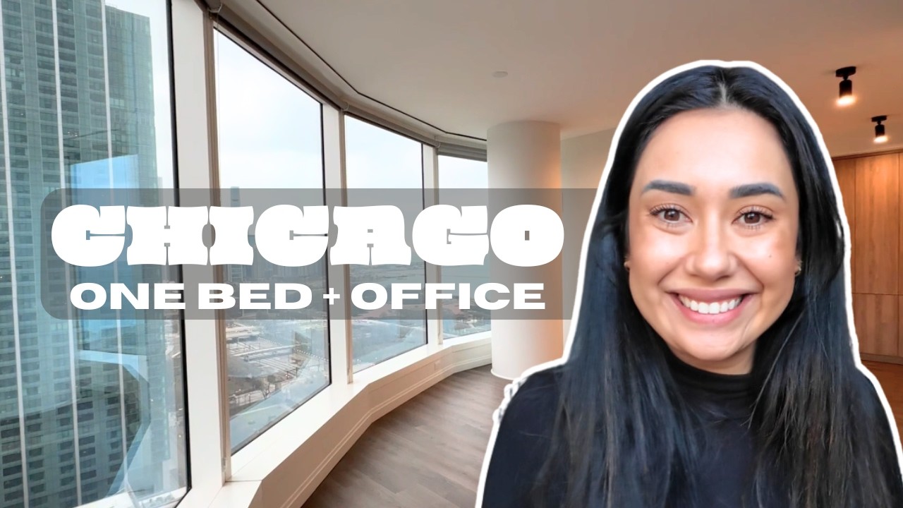 CHICAGO APT HUNTING | One Bed + Dens | Work from home! - YouTube