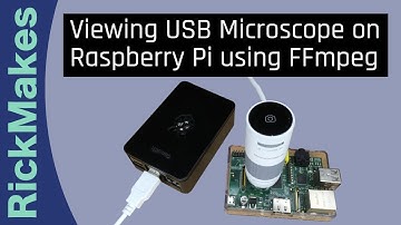 Viewing USB Microscope on Raspberry Pi using FFmpeg