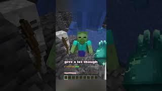 Minecraft but death makes me RICH #minecraft #minecraftmemes #shorts @iyfl