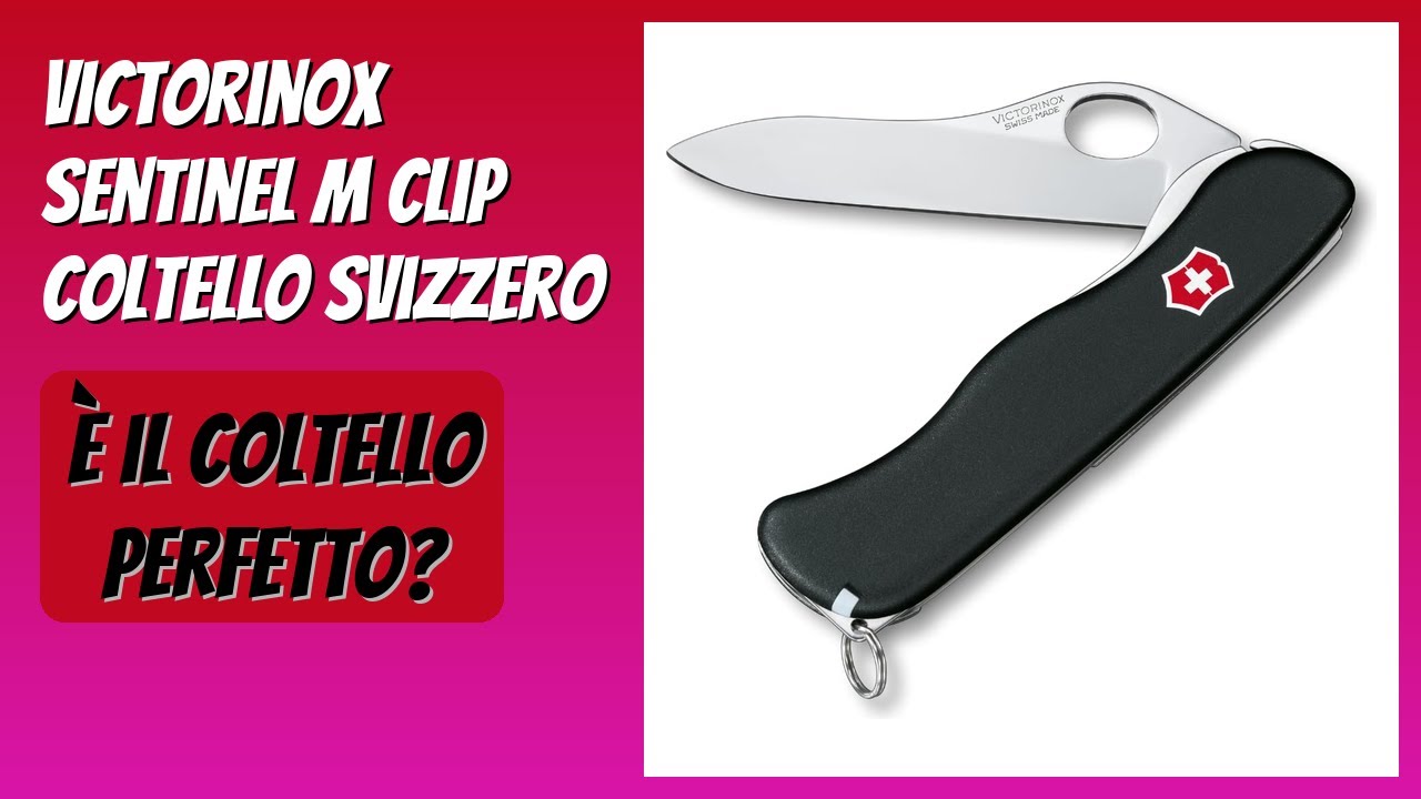 RECENSIONE (2026) : Victorinox Sentinel M Clip Coltello Svizzero. DETTAGLI
