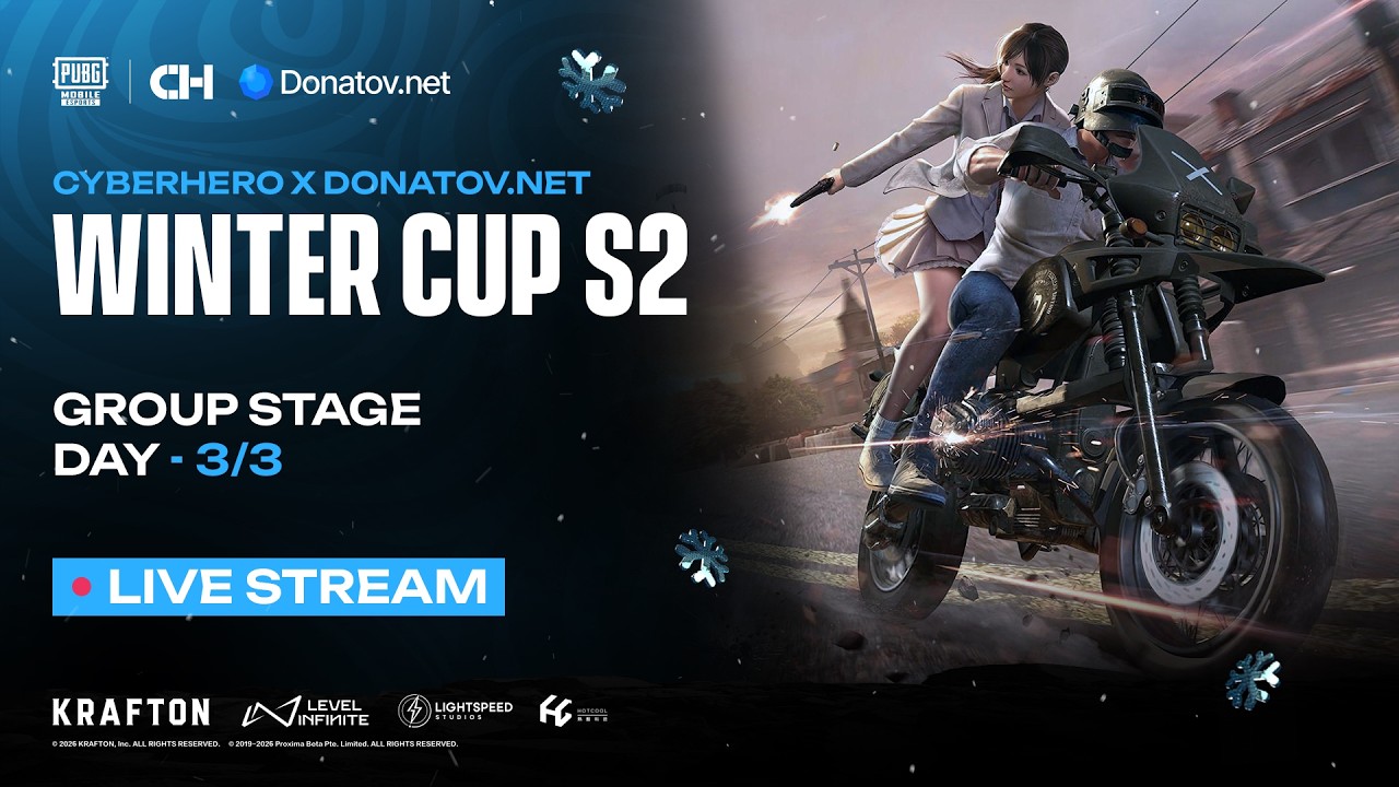 DONATOV.NЕT X CYBERHERO WINTER CUP S2 : Group stage - Day 3